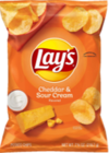 Lays Cheddar & Sour Cream