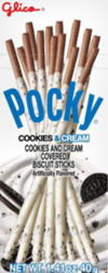 Pocky Cookies and Cream