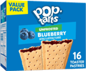 Pop Tarts Unfrosted Blueberry