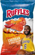 Ruffles Flamin Hot Cheddar