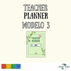 Teacher planner 2025 - Modelo 3 - DIGITAL