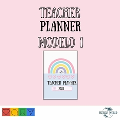 Teacher planner 2025 - Modelo 1 - DIGITAL