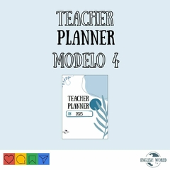 Teacher planner 2025 - Modelo 4 - DIGITAL