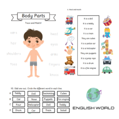 Booklet 1st grade - CON flashcards/posters - DIGITAL - English World