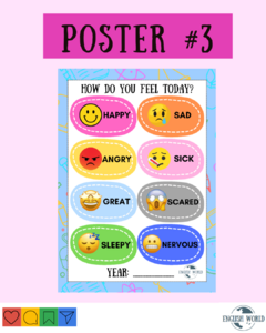 Classroom posters x3 - DIGITAL - loja online