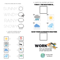 The weather - Kindergarten - DIGITAL