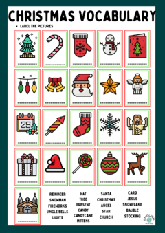 Christmas activity pack - DIGITAL - comprar online