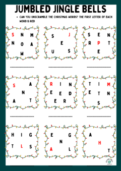 Christmas activity pack - DIGITAL en internet