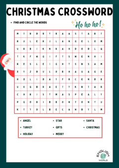 Christmas activity pack - DIGITAL