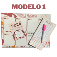 Weekly planner inmantado - FÍSICO