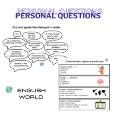 Personal questions - DIGITAL - comprar online