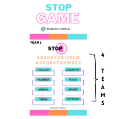 Alphabet + Stop game - DIGITAL - comprar online