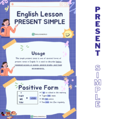 Present Simple Explanation + activities - DIGITAL