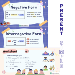 Present Simple Explanation + activities - DIGITAL - comprar online