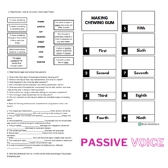 Chewing gum - Passive voice - DIGITAL - comprar online