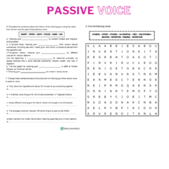 Chewing gum - Passive voice - DIGITAL en internet