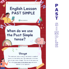 Past simple explanation + activities - DIGITAL