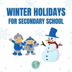 Winter Holidays - Back to school - SECONDARY SCHOOL - DIGITAL