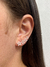 BRINCO EAR CUFF 4 ESTRELAS VAZADAS 29MM