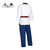 Adidas Dobok Poomsae Joven Hombre (Blanco/Azul) - comprar en línea