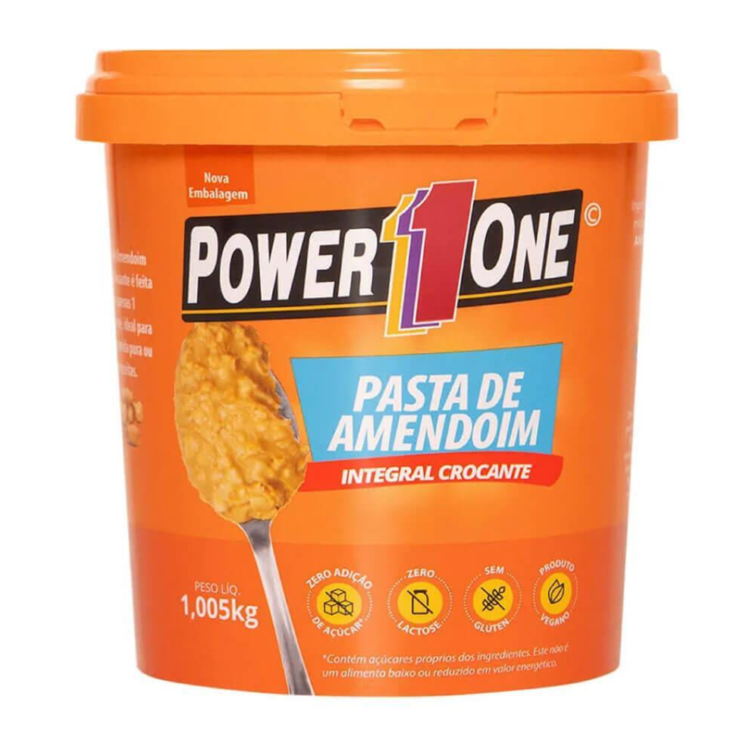 Pasta amendoim power one engorda