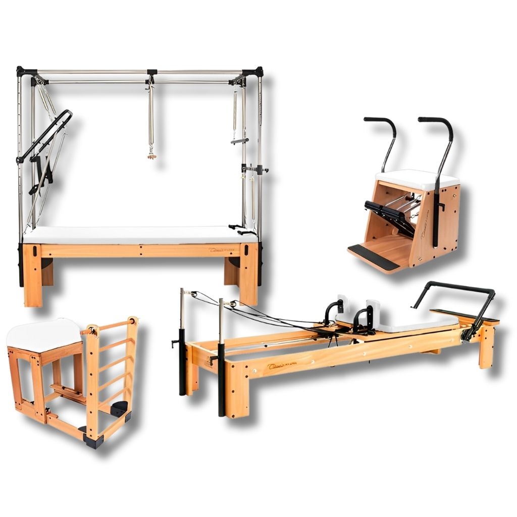 Plataforma de extensão Ladder Barrel e Reformer - Metalife Pilates