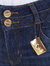 Calça Cigarrete Escura Cos Duplo Sarkozi-Jeans 1763044 - loja online