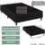 CAMA BASE BOX CASAL TSM COM PÉS EM MADEIRA - comprar online