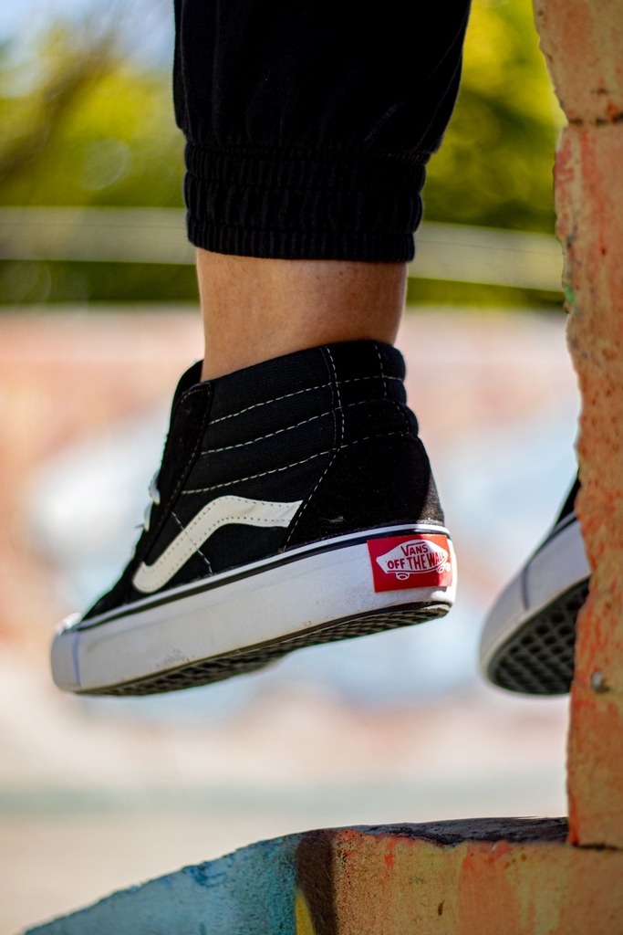 vans negras total
