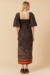 Vestido Feminino Cropped Tricoline Estampa Luares Dress To - comprar online