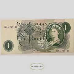 Inglaterra - 1 Pound - P374g - 1970/78