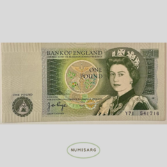 Inglaterra - 1 Pound - P377a - 1978/80