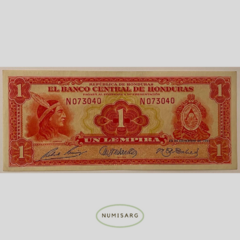 Honduras - 1 Lempira - P45b - 1951