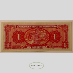 Honduras - 1 Lempira - P45b - 1951 - comprar online