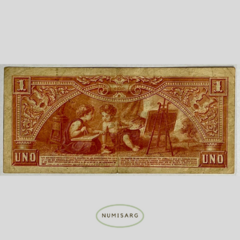 Argentina - 1 Peso San Juan - BNG70a - Resello 1894 - comprar online