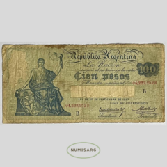 Argentina - 100 Pesos Caja de Conversion - COL388b - 1913