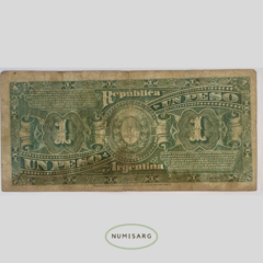 Argentina - 1 Peso Banco Nacional - P218 - Resello 1897 - comprar online