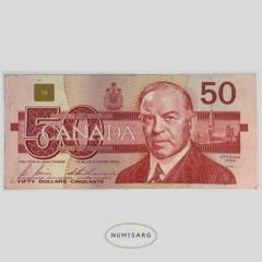 Canadá - 50 Dollars - P98b - 1988