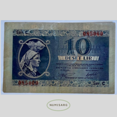 Eslovenia ( Yugoslavia ) - 10 Lir - R5 - 1944