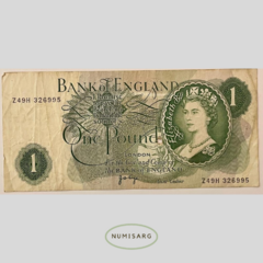 Inglaterra - 1 Pound - P374 g - 1970/78