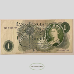 Inglaterra - 1 Pound - P374 g - 1970/78