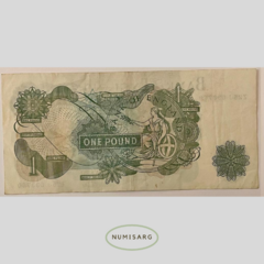 Inglaterra - 1 Pound - P374 g - 1970/78 - comprar online