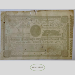 Paraguay - 4 Pesos - MC24 - 1862 - comprar online