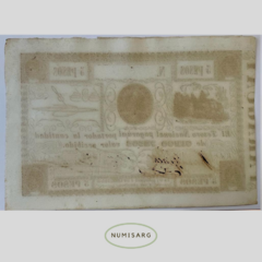 Paraguay - 5 Pesos - MC25 - 1862 - comprar online