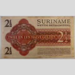 Surinam -2 1/2 Gulden - P110 - 1955 - comprar online