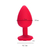 Plug Anal Em Silicone Tamanho G Formato Rosa - comprar online