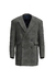 GRAY GRID SUIT COAT