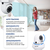 Câmera Segurança Ip Wifi 360 Lâmpada Full HD 1080 Detector Fumaça JT-8191 - comprar online