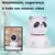 Camera Espiã Wifi 360 Inteligente Urso Panda Com Audio Ip na internet