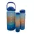 Kit 3 Garrafas Água Squeeze Motivacional 300M+900ML+2000ML